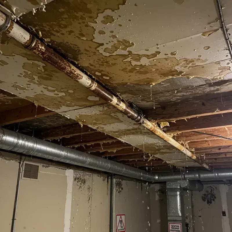 Ceiling Water Damage Repair in Darmstadt, IN